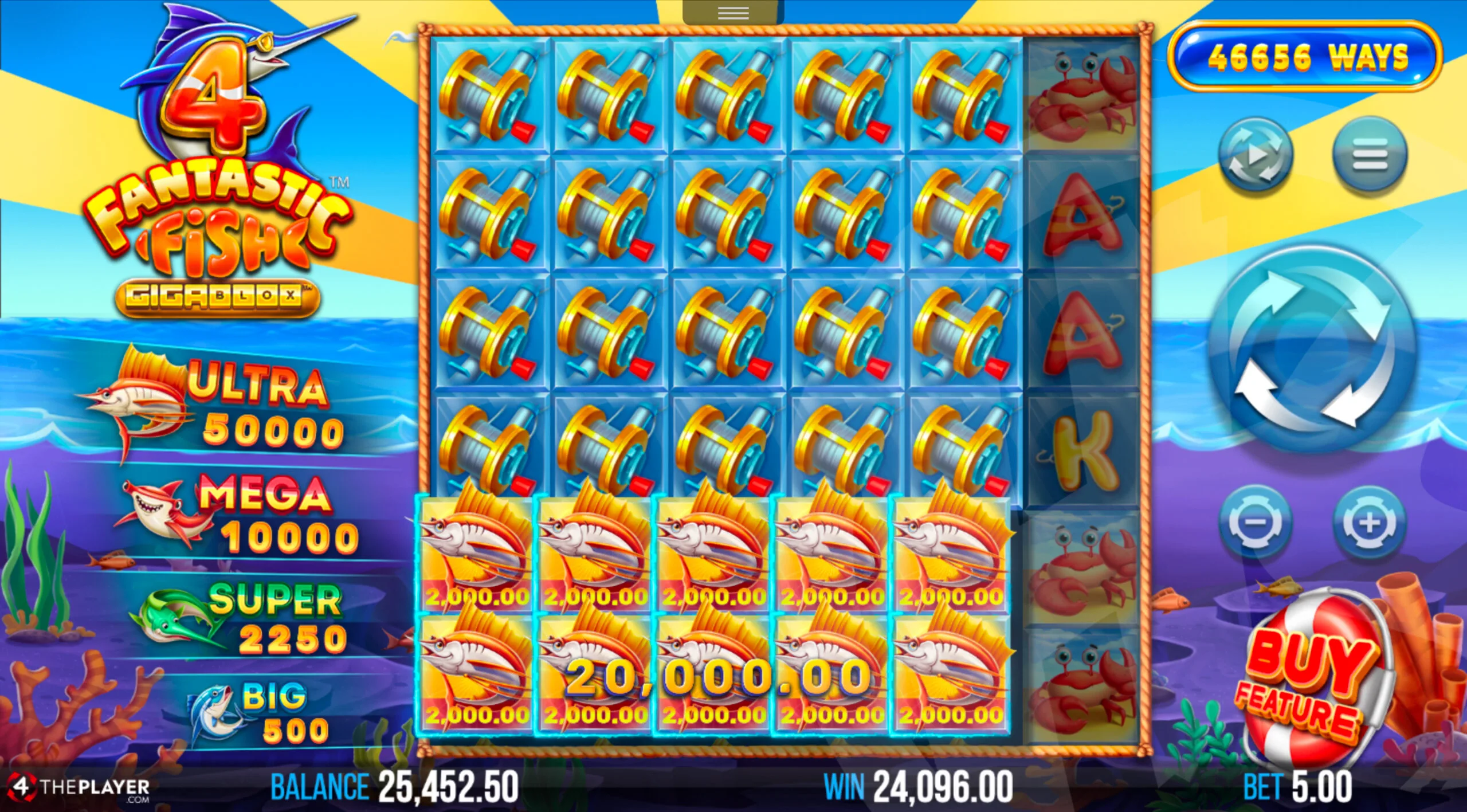 4 Fantastic Fish Gigablox Slot Review pic 11